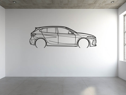 M135i xDrive (F40) - Metal Wall Art - Metal Art