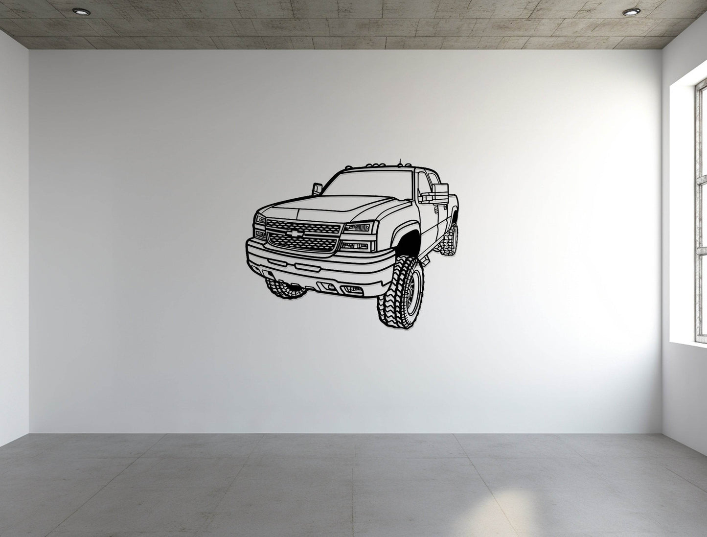 Silverado Perspective - Metal Wall Art - Metal Art