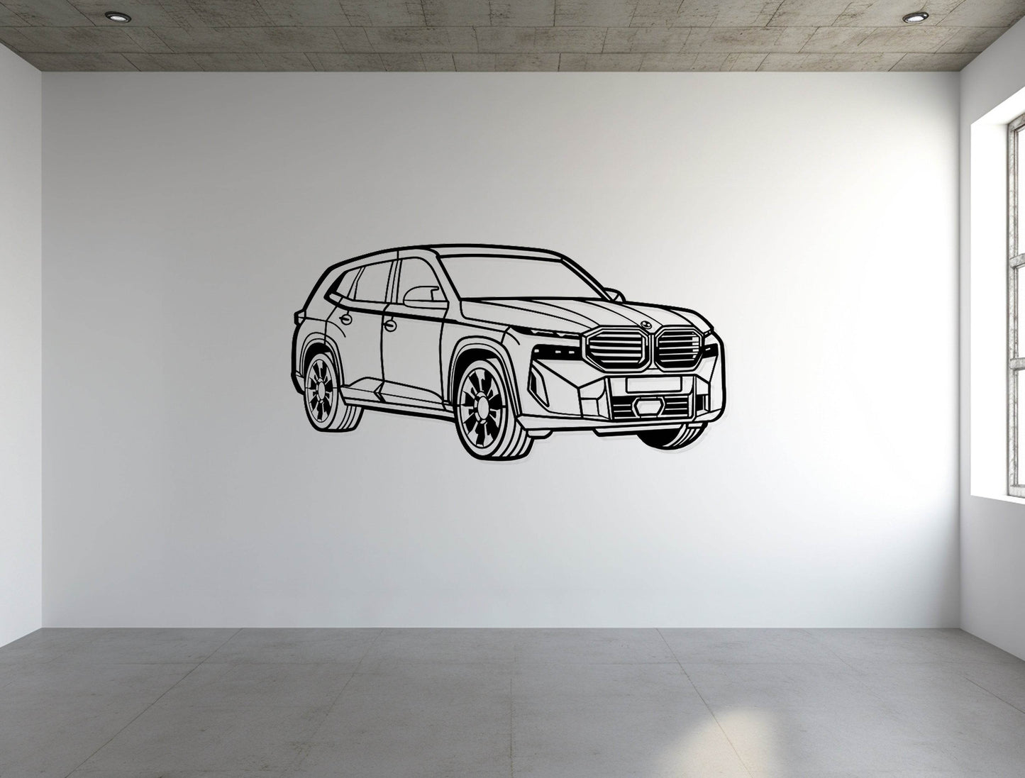 XM 50E Perspective - Metal Wall Art - Metal Art
