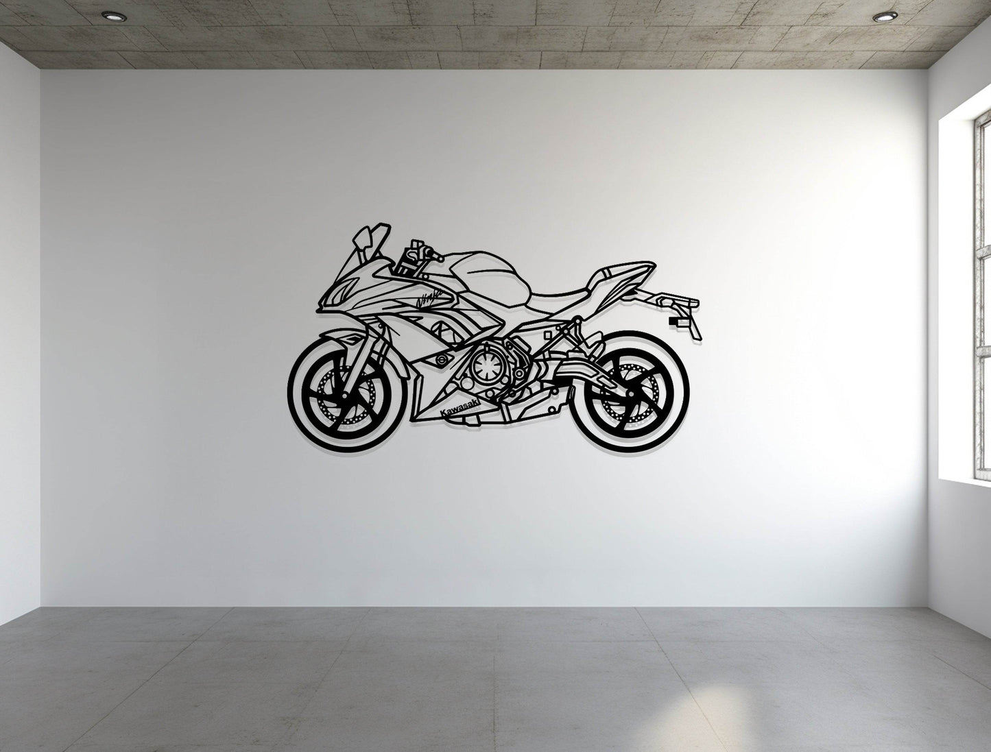 Ninja EX650M - Metal Wall Art - Metal Art