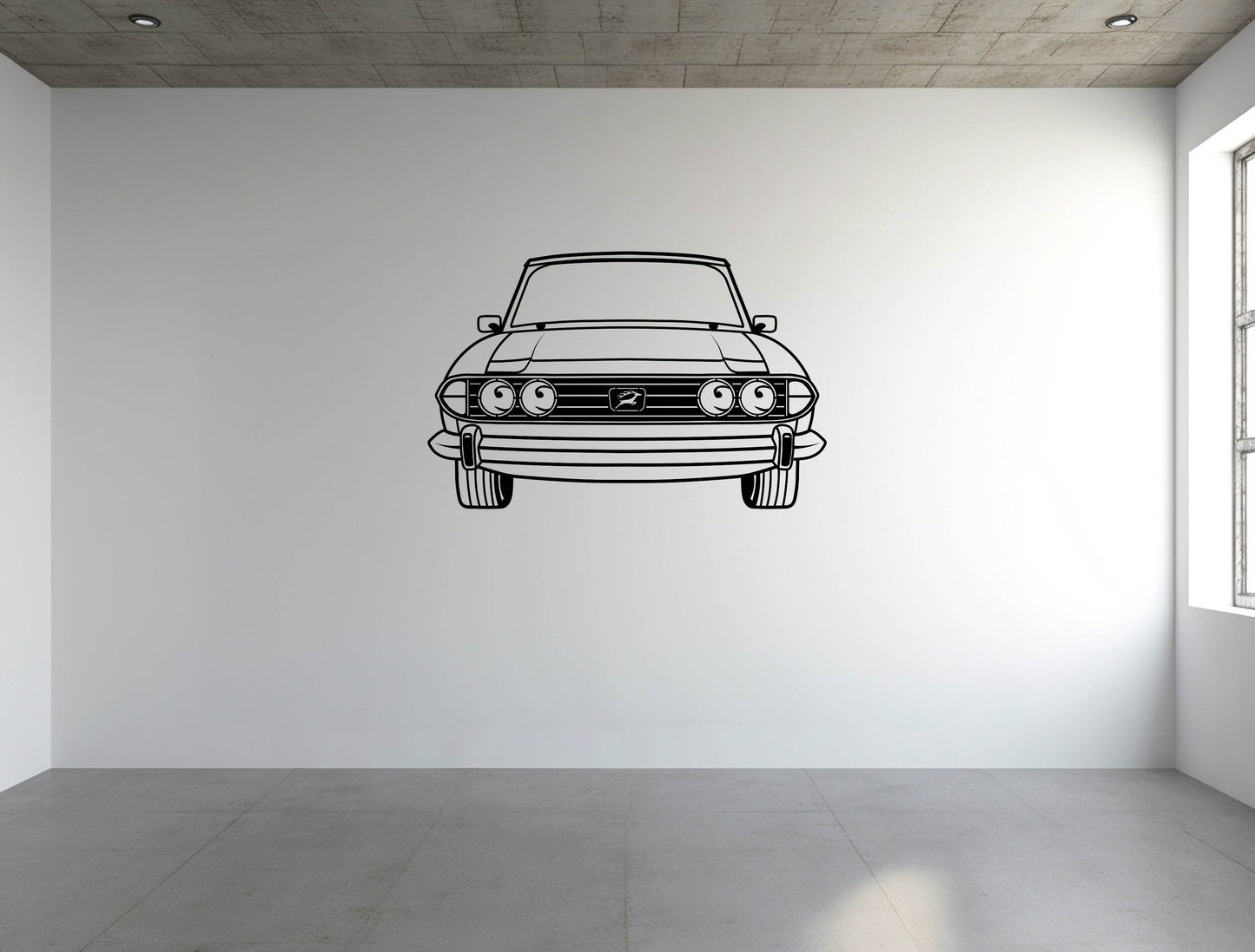 Triumph Stag Front - Metal Wall Art - Metal Art