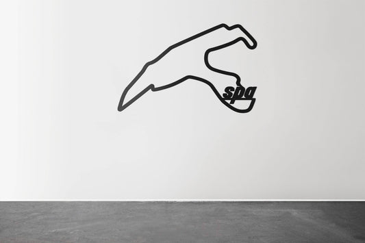 Spa Formula 1 Circuit - Metal Wall Art - Metal Art