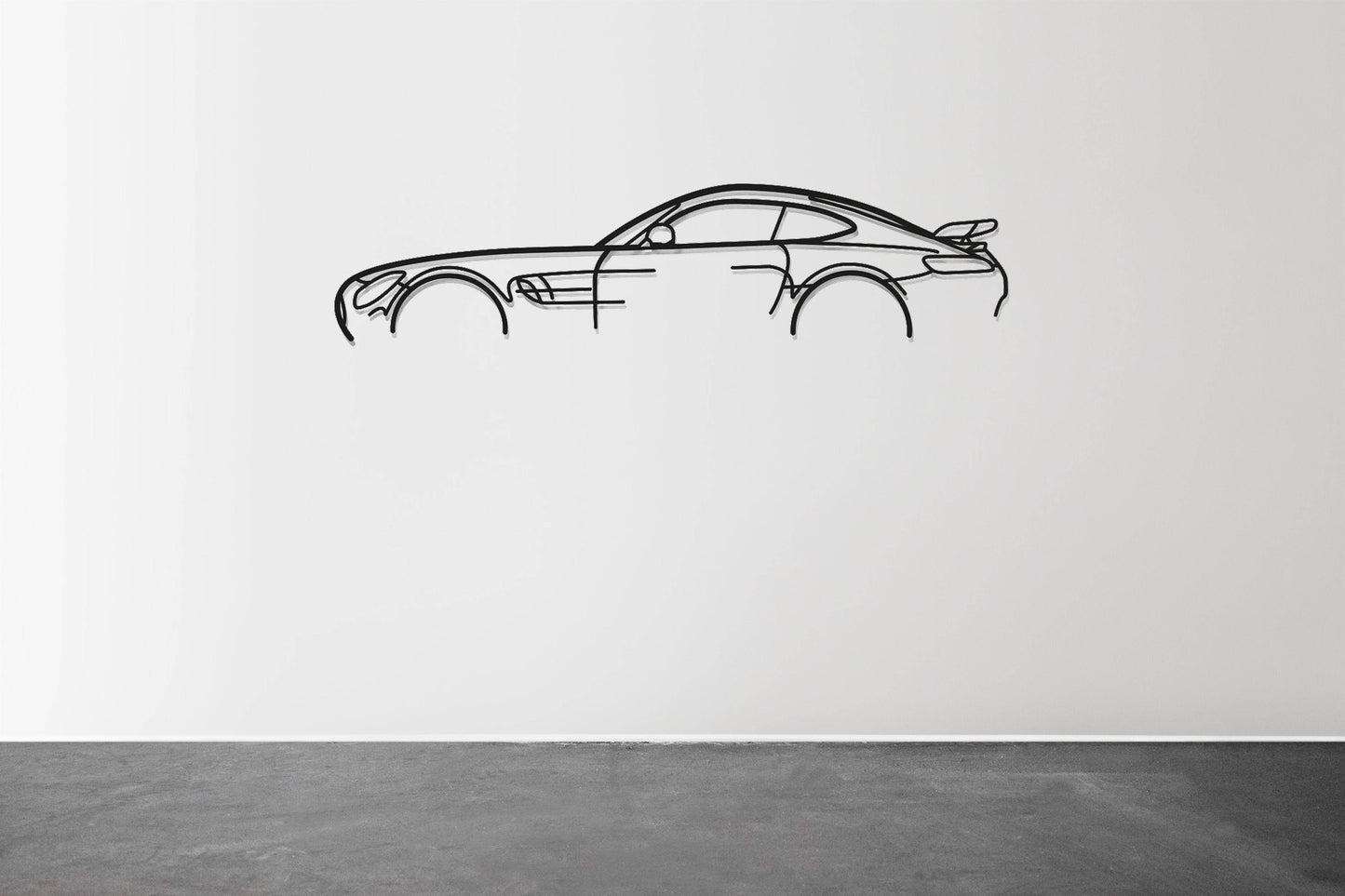 AMG GT R Classic - Metal Wall Art - Metal Art