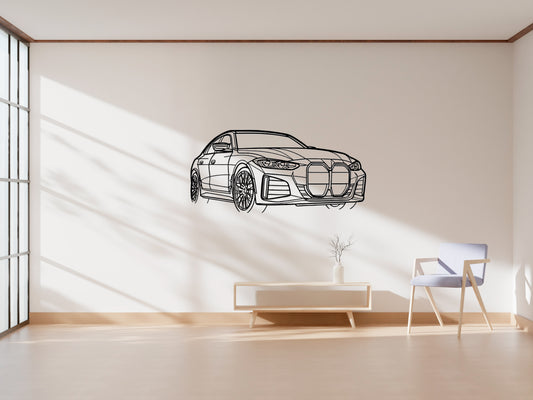 i4 M50 2024 - Metal Wall Art
