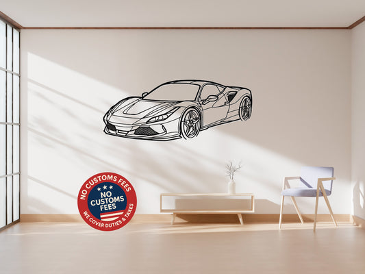 F8 Tributo - Metal Wall Art