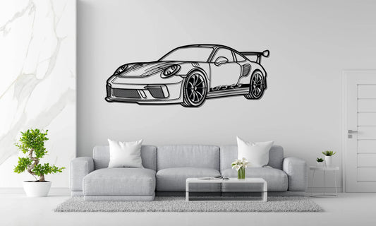 911 GT3 RS - Metal Wall Art - Metal Art