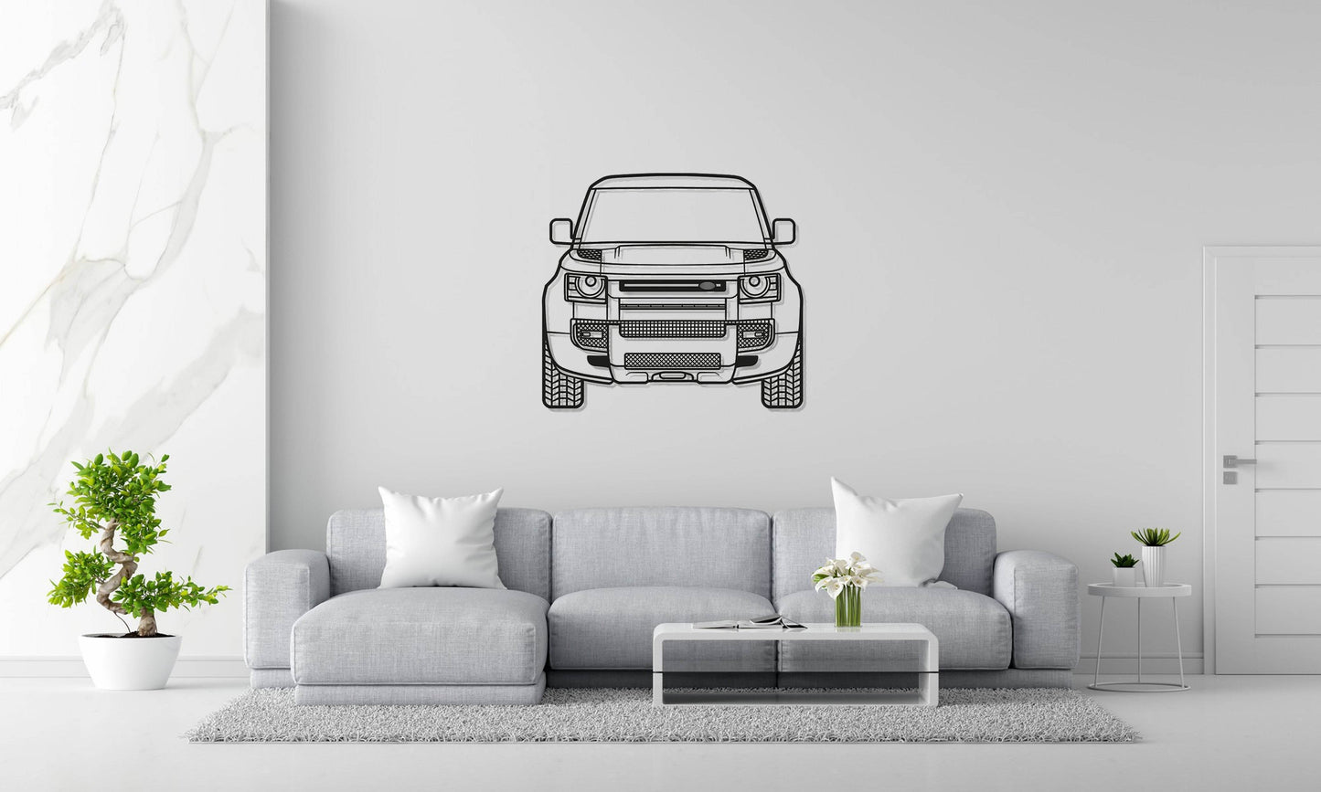 Defender Front - Metal Wall Art - Metal Art