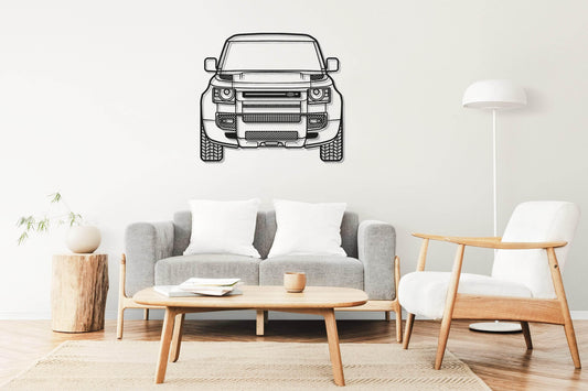 Defender Front - Metal Wall Art - Metal Art