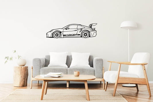 911 GT3 RS - Metal Wall Art - Metal Art