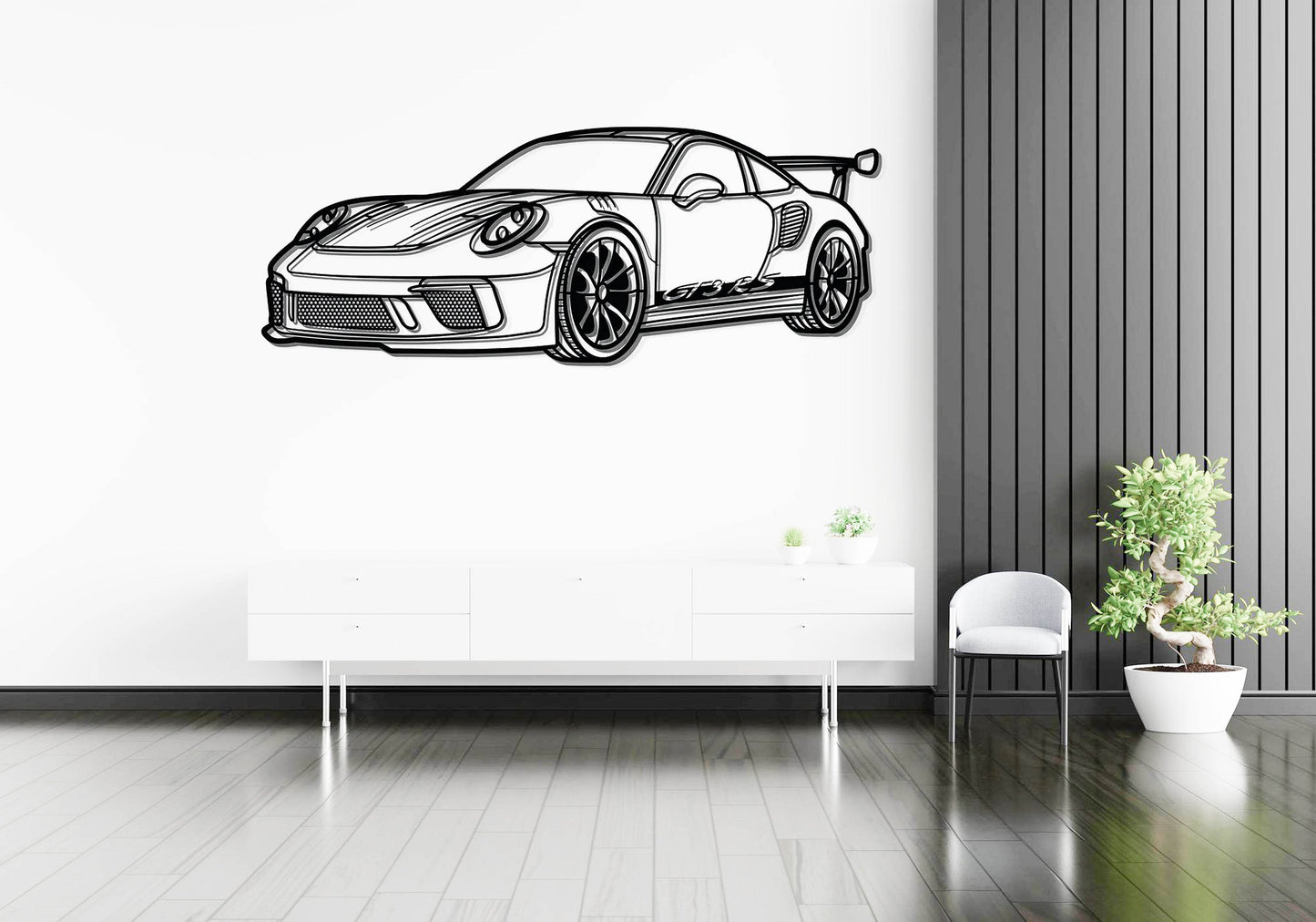 911 GT3 RS - Metal Wall Art - Metal Art