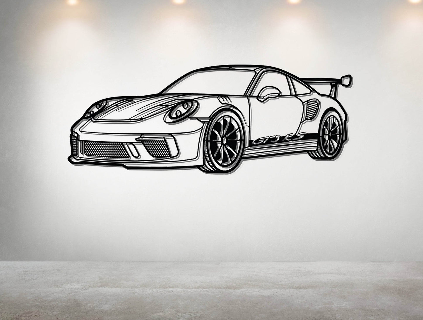 911 GT3 RS - Metal Wall Art - Metal Art