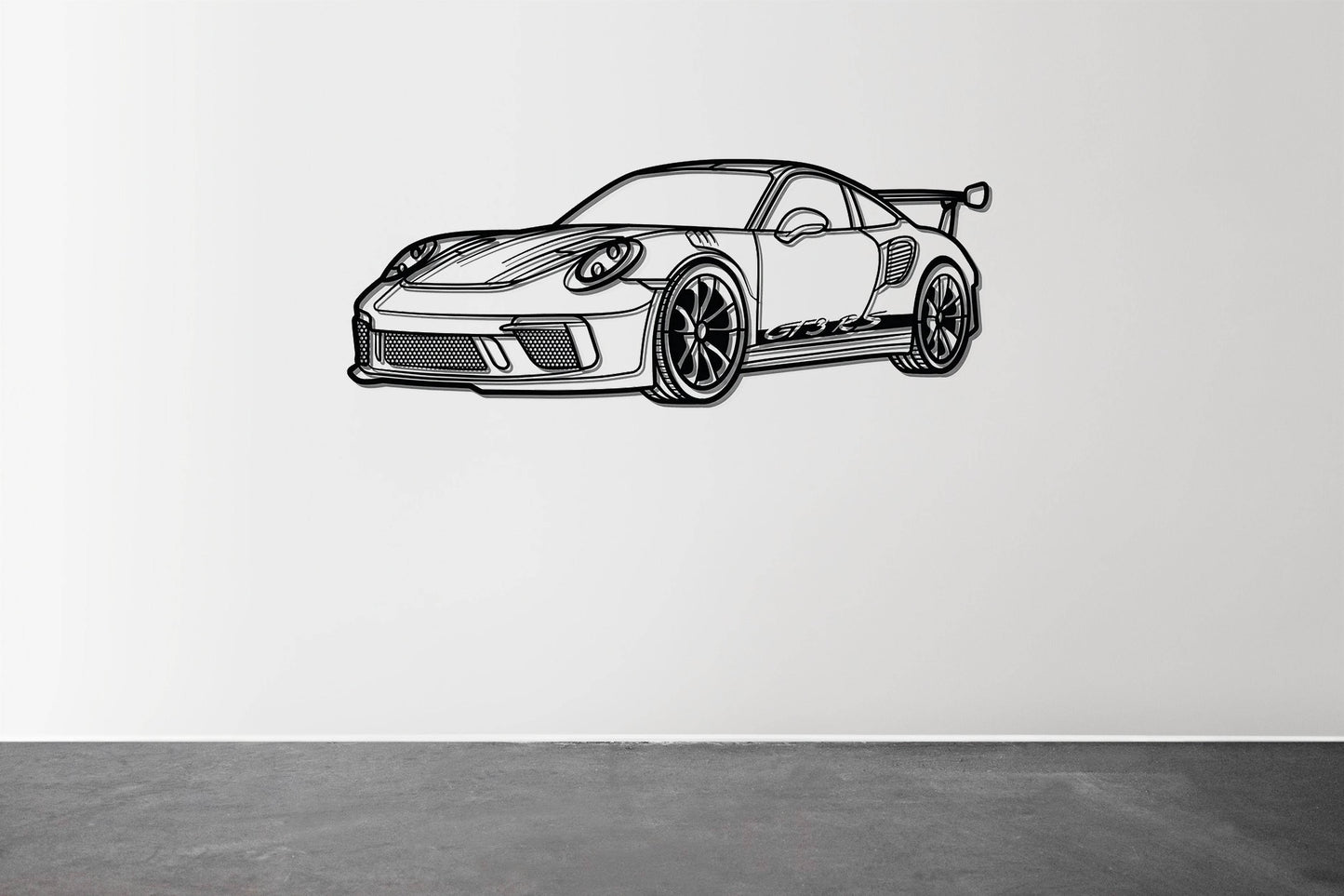 911 GT3 RS - Metal Wall Art - Metal Art