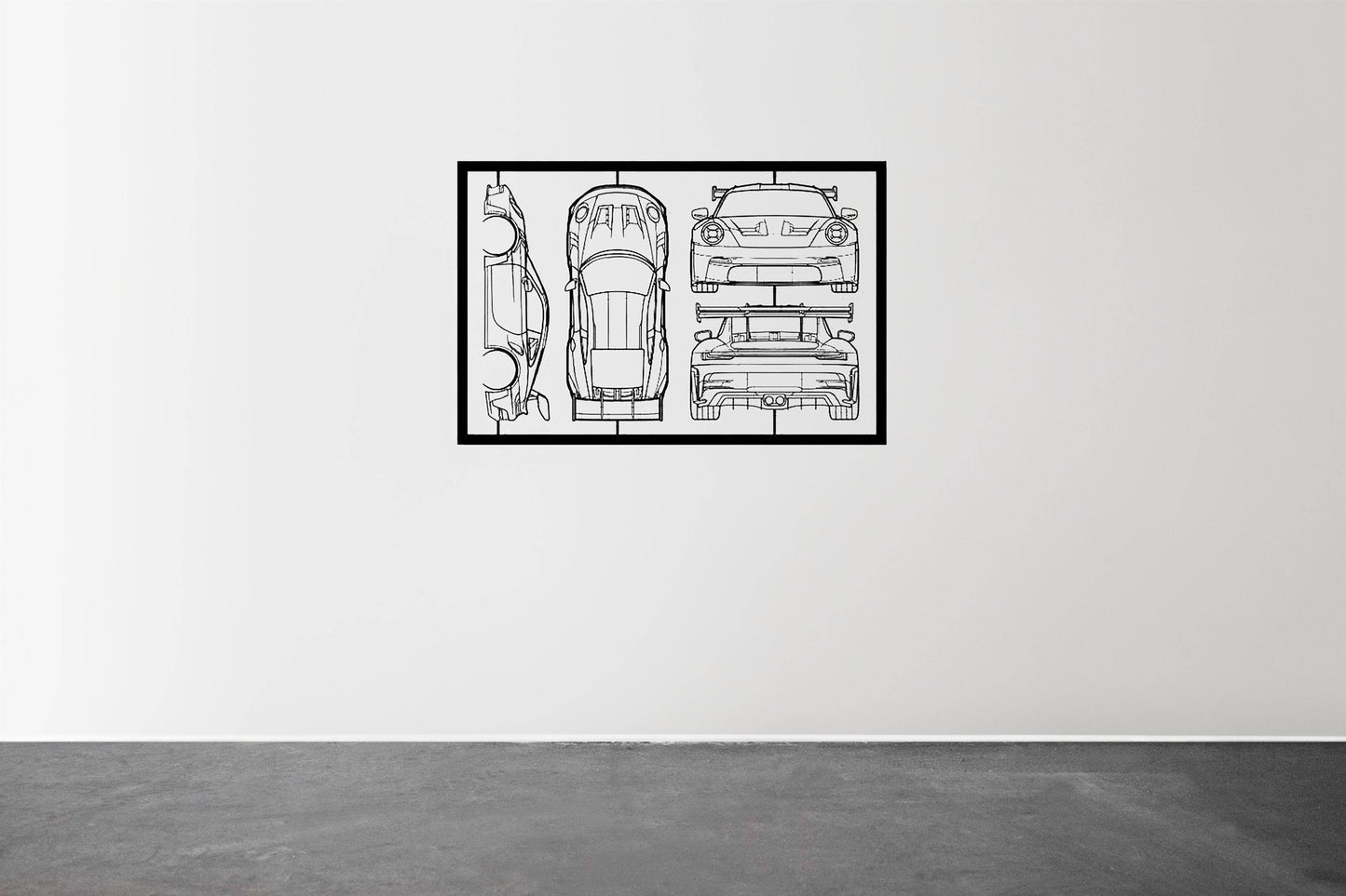 Your Custom Frame Car - Metal Wall Art - Metal Art
