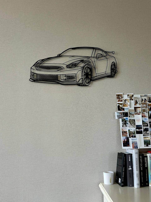 GT-R R35 - Metal Wall Art - Metal Art