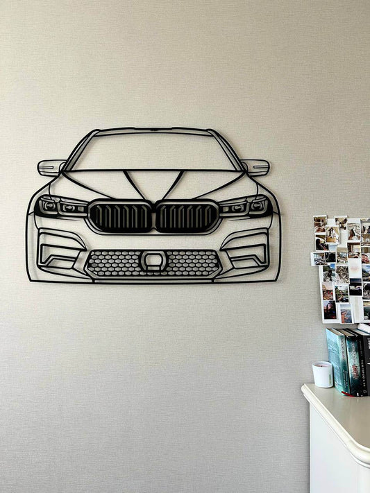 M5 Competition Front - Metal Wall Art - Metal Art