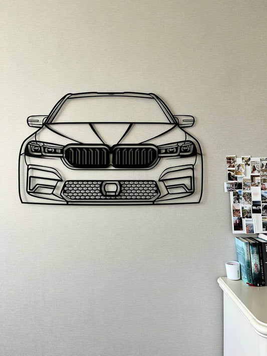 M5 Competition Front - Metal Wall Art - Metal Art