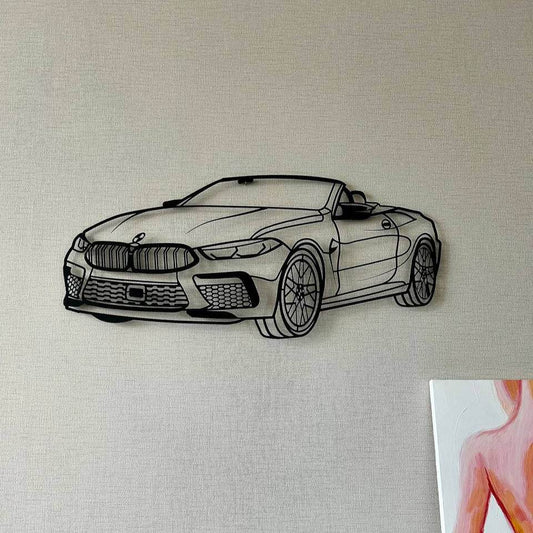 M8 Cabriolet - Metal Wall Art - Metal Art