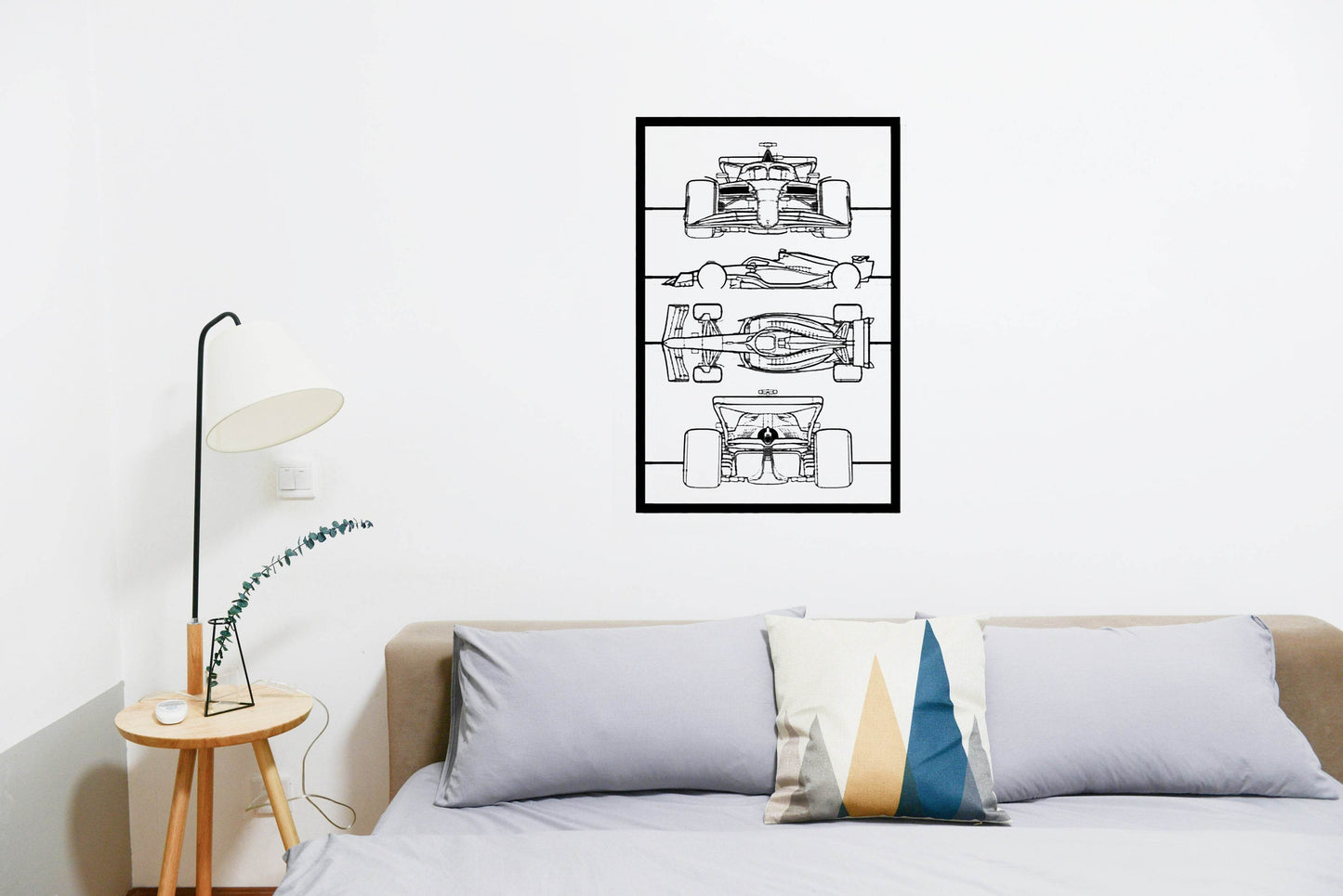 Your Custom Frame Car - Metal Wall Art - Metal Art
