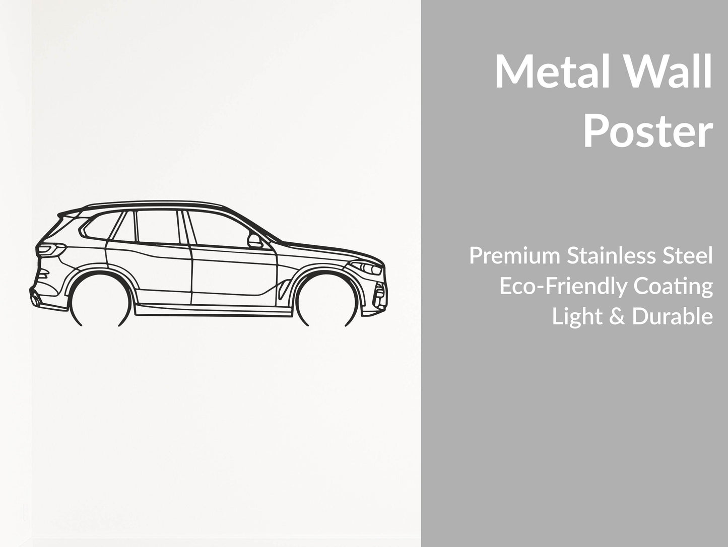 X5 - Metal Wall Art - Metal Art