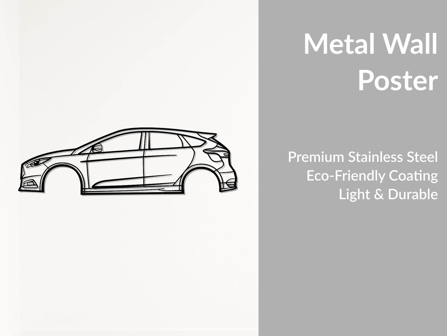 Focus ST - Metal Wall Art - Metal Art