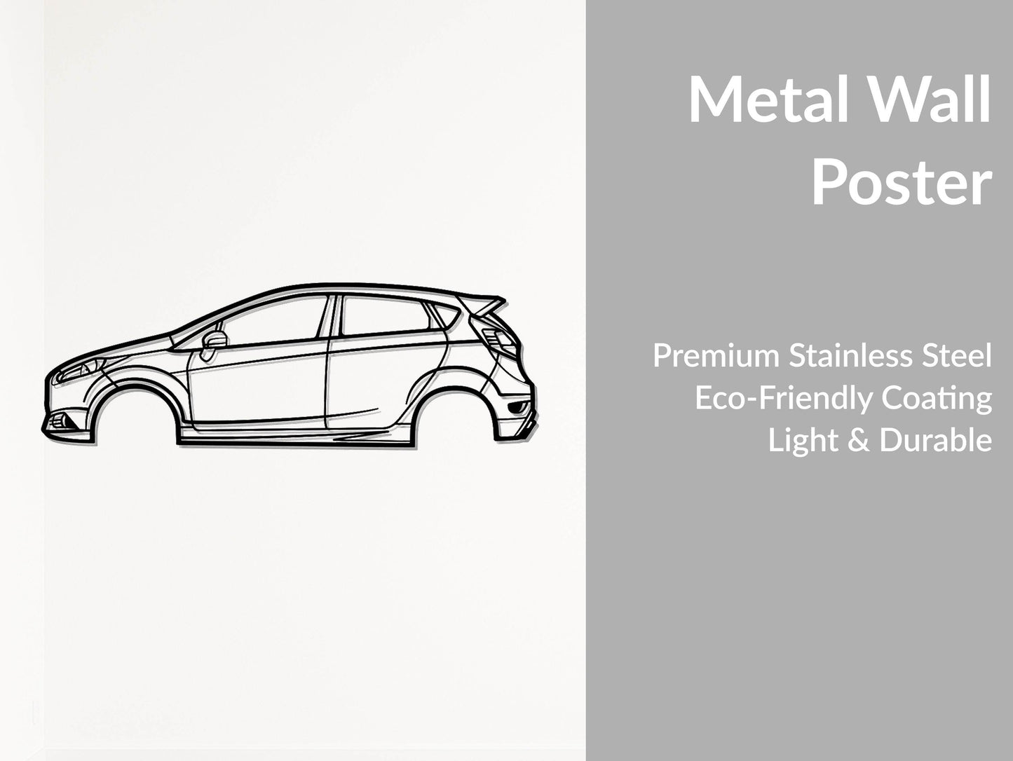 Fiesta ST - Metal Wall Art - Metal Art