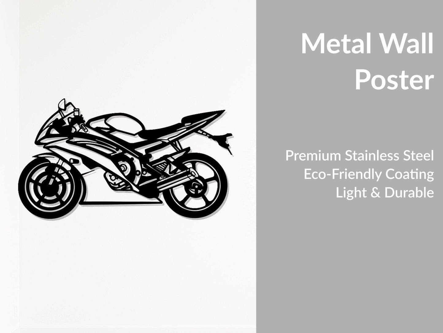 YZF-R6 - Metal Wall Art - Metal Art