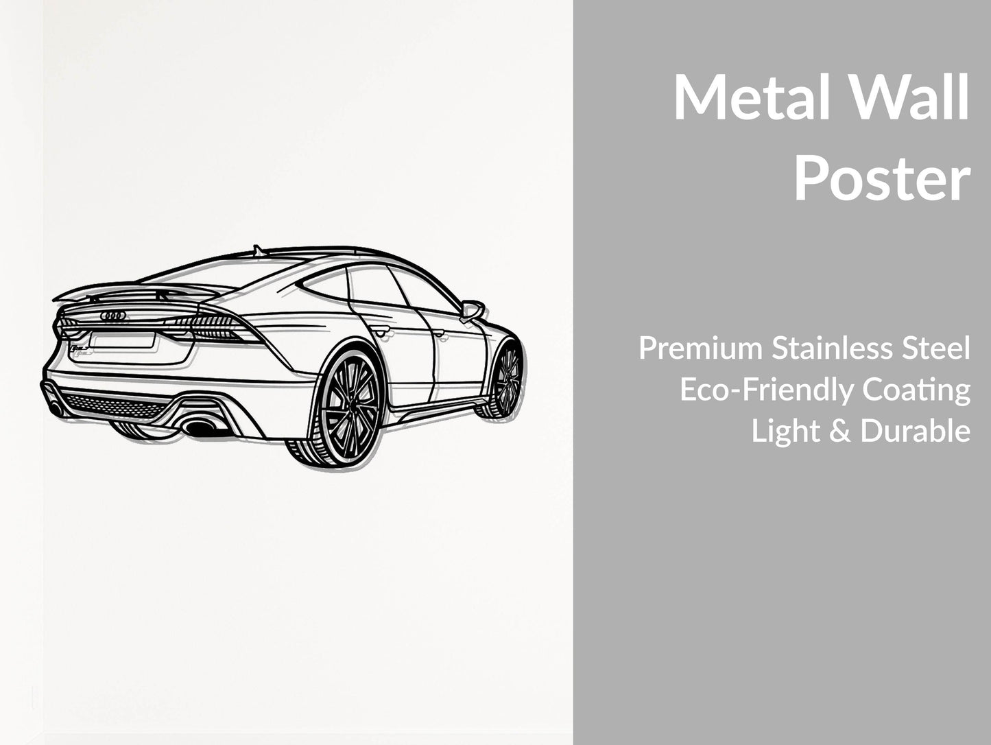 2022 RS7 - Metal Wall Art - Metal Art