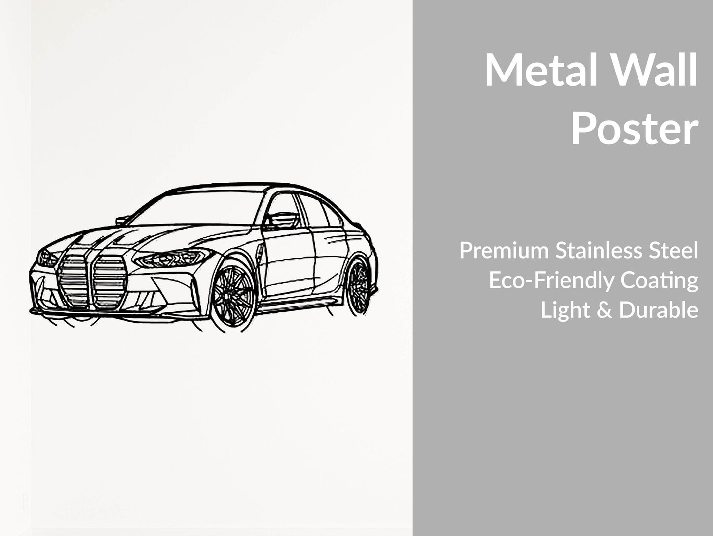 M3 G80 - Metal Wall Art - Metal Art