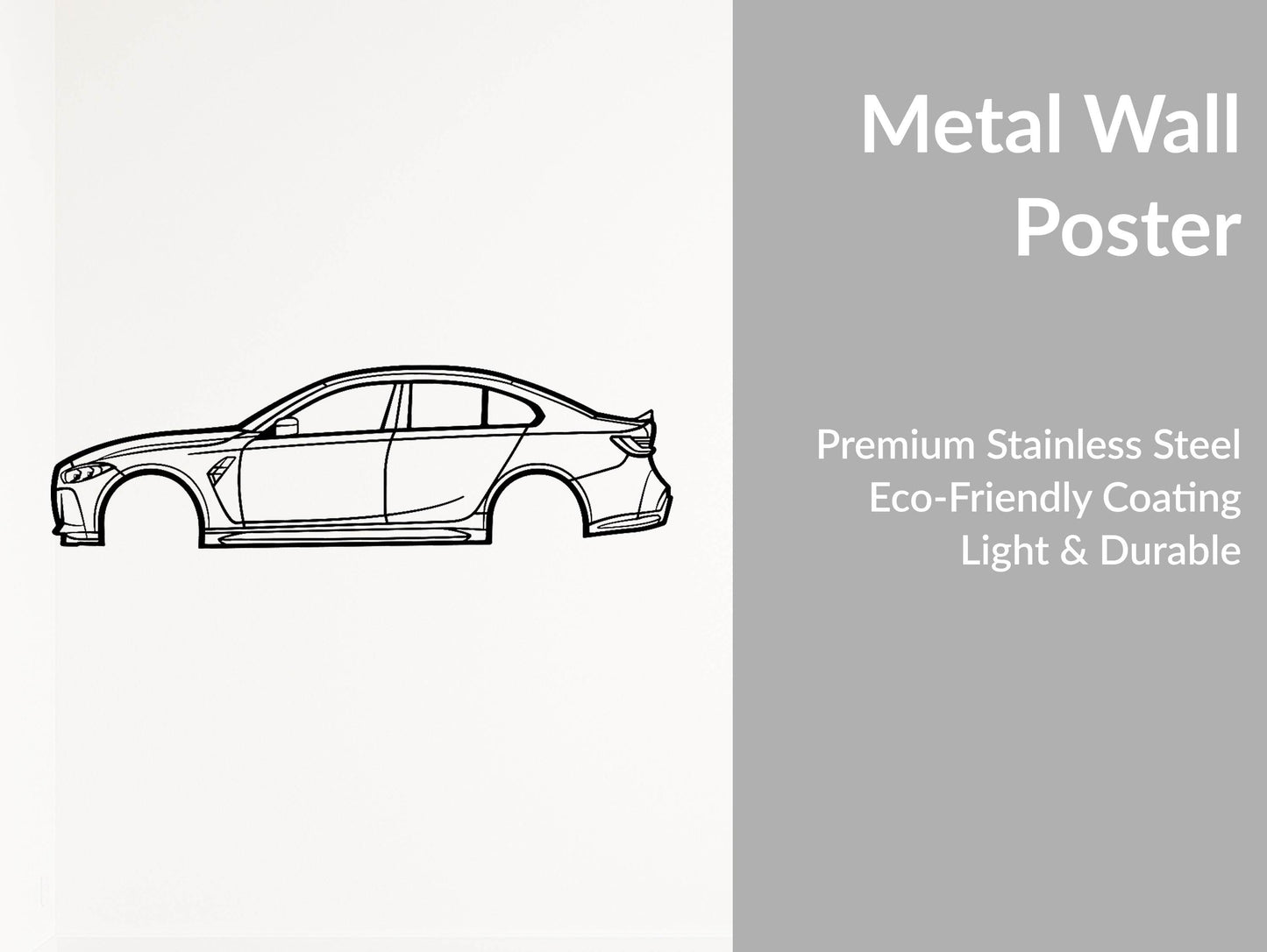 G80 M3 Competition - Metal Wall Art - Metal Art