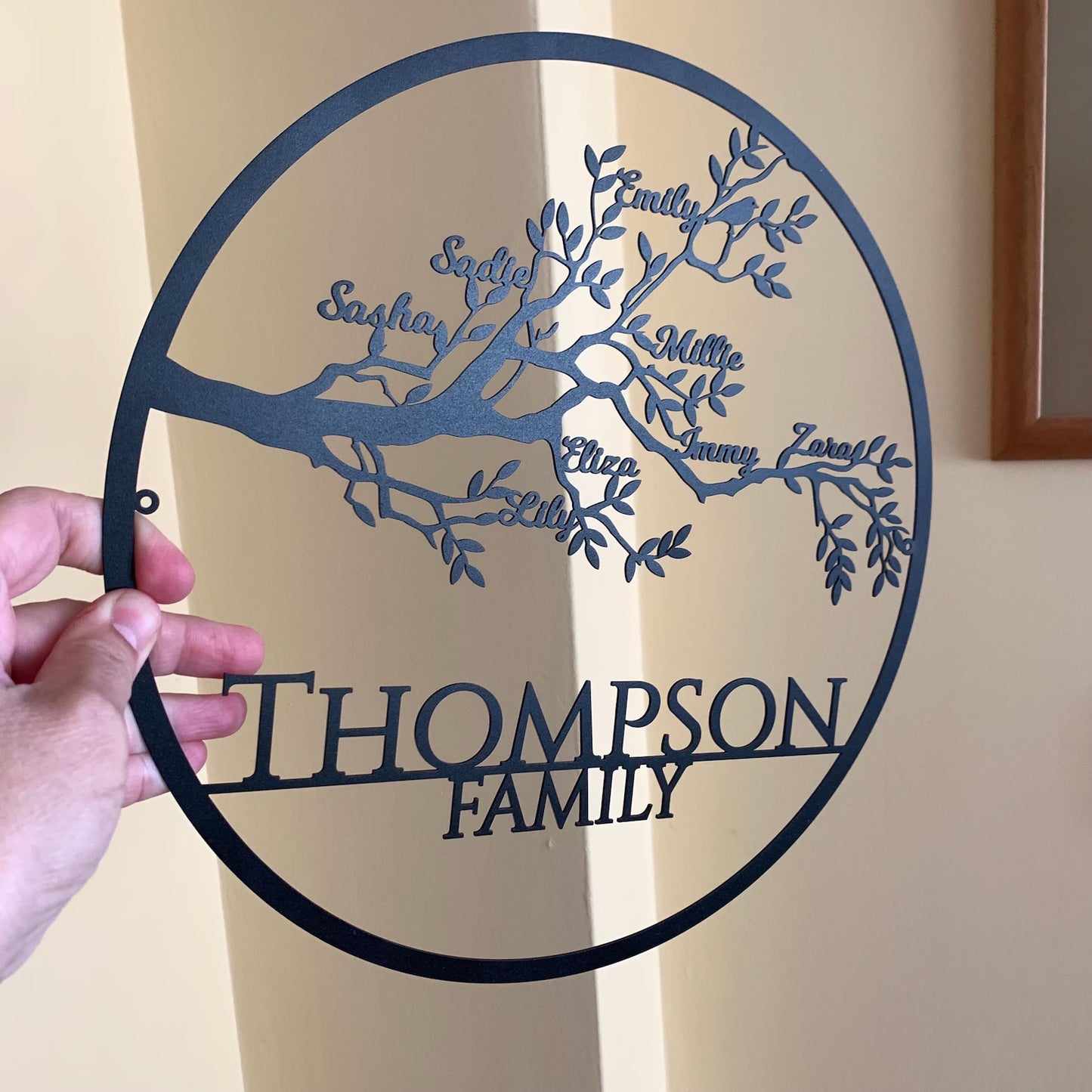 Custom Family Tree of Life - Metal Wall Art - Metal Art
