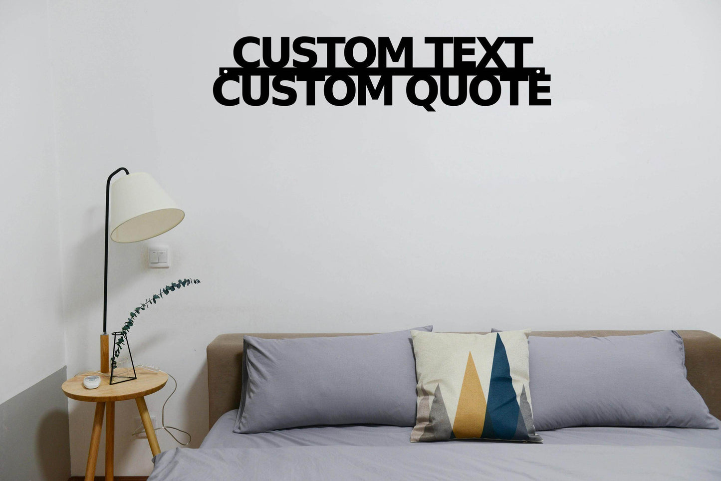 Custom Personalized Quote - Metal Art