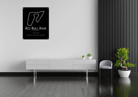 Austrian Circuit Metal Poster - Metal Art