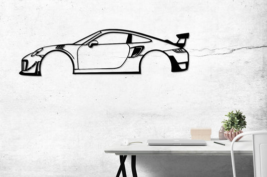 911 GT2 RS Metal Wall Art - Metal Art