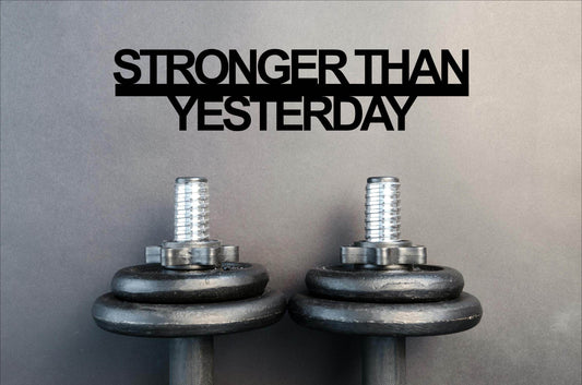 Fitness Metal Wall - Metal Art