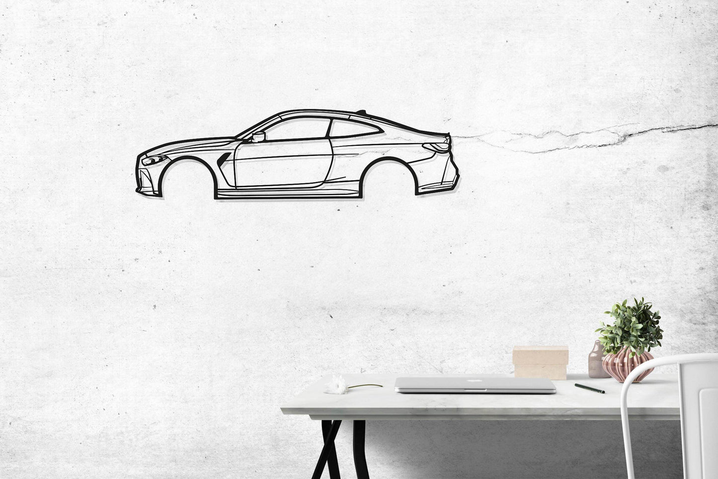 G82 M4 Coupe Wall Ar - Metal Art