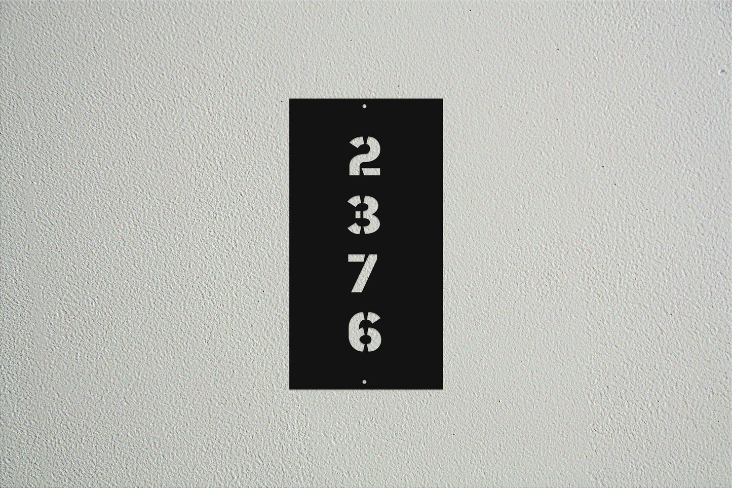 House Number Sign - Metal Art