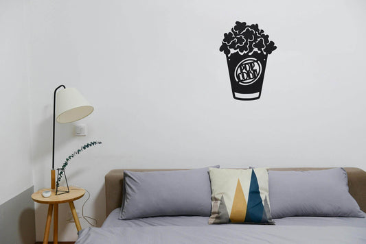 Popcorn Metal Wall Art - Metal Art