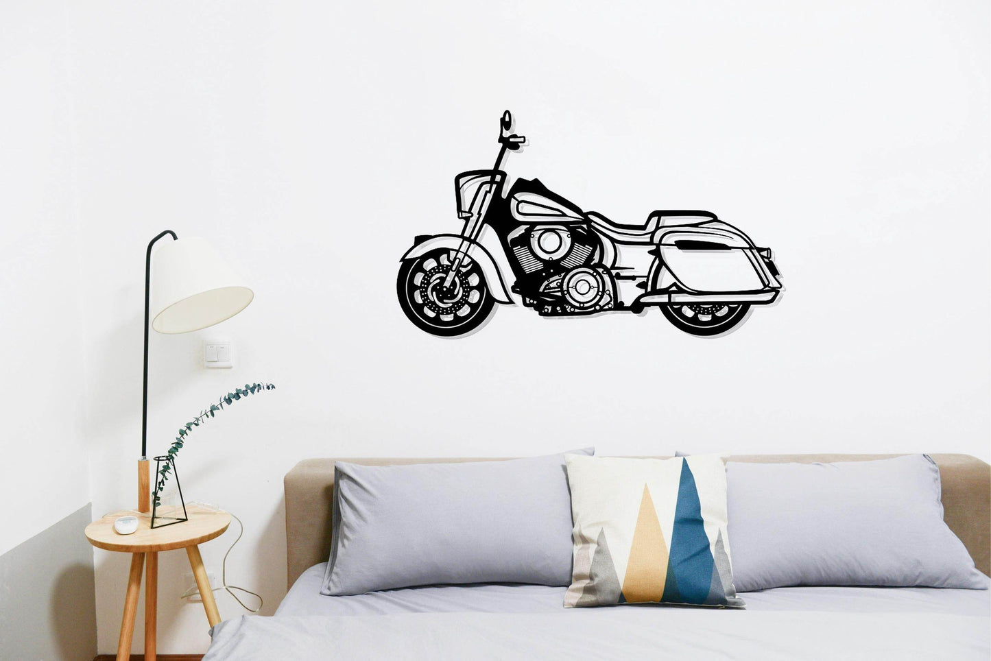 Motorcycle Wall Art - Metal Art