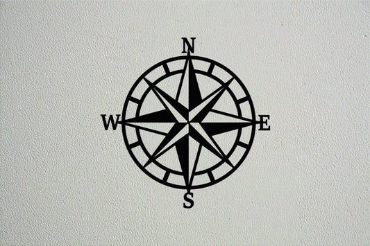 Compass Metal Wall Art - Metal Art
