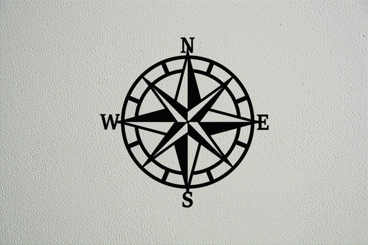 Compass Metal Wall Art - Metal Art