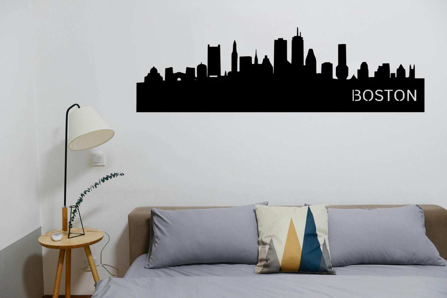 Boston Skyline Metal Art - Metal Art