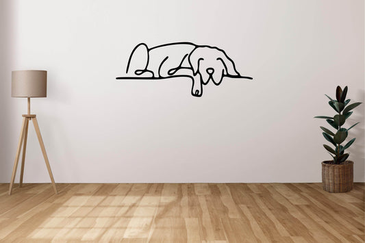 Dog Metal Wall Art - Metal Art