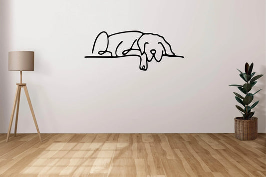 Dog Metal Wall Art - Metal Art