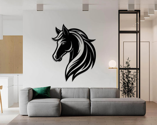 Horse Metal Wall Art - Metal Art