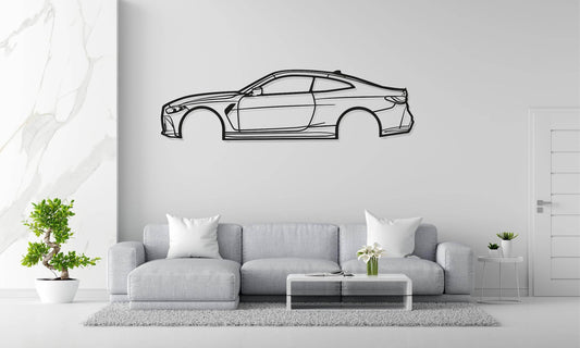 G82 M4 Coupe Wall Ar - Metal Art