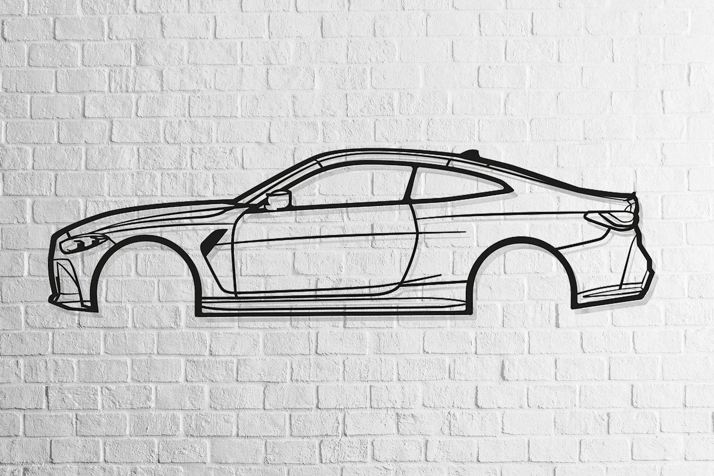 G82 M4 Coupe Wall Ar - Metal Art
