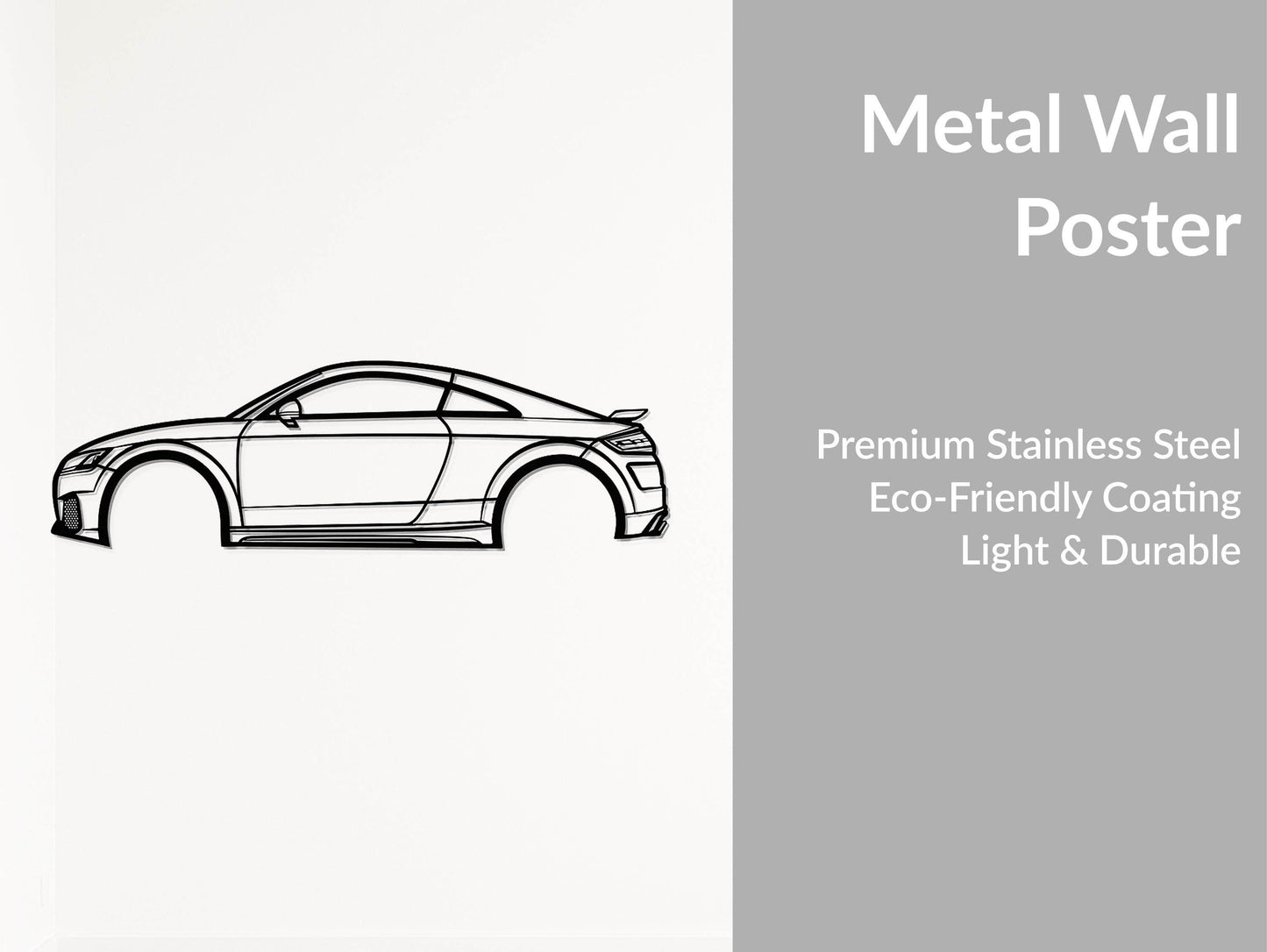 TT RS Metal Wall Art - Metal Art