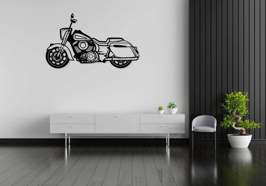 Motorcycle Wall Art - Metal Art