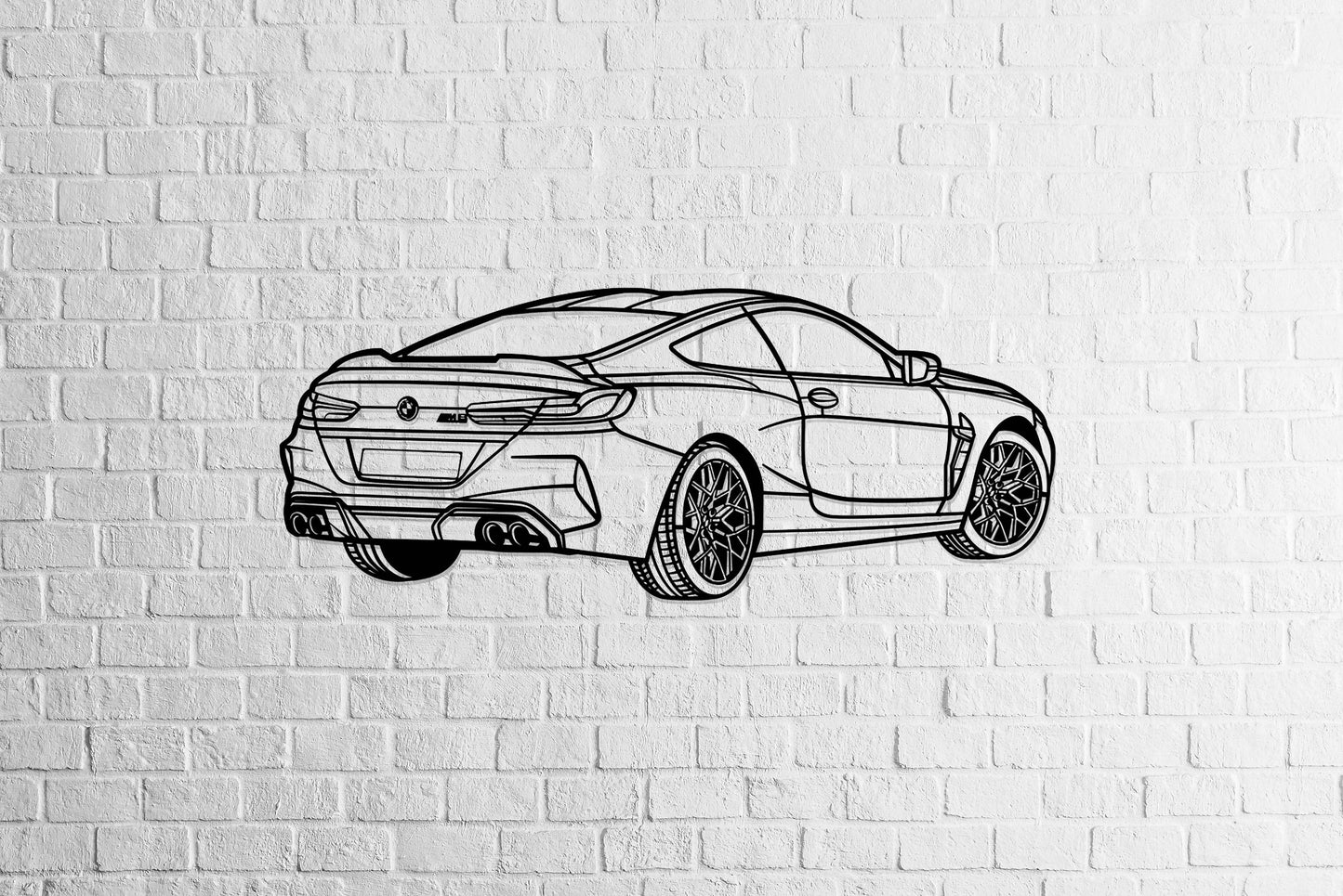 M8 Coupe - Metal Wall Art - Metal Art