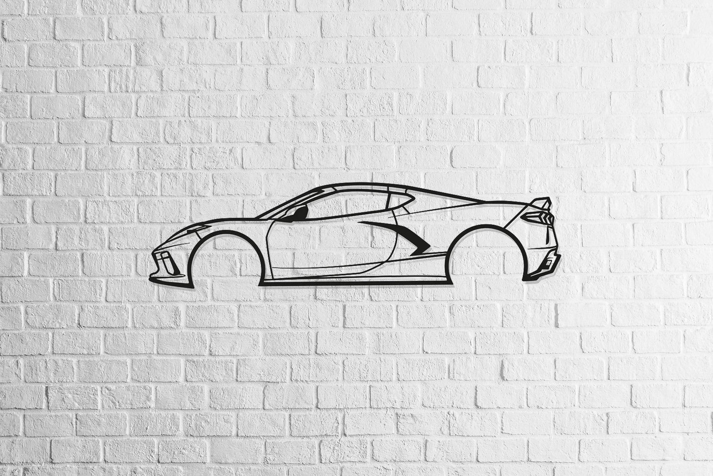 Corvette C8 Stingray - Metal Wall Art - Metal Art